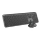 Комплект (клавиатура, мышь) беспроводной Logitech Signature Slim Combo MK950 Graphite (512589) - изображение 2