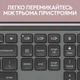 Комплект (клавиатура, мышь) беспроводной Logitech Signature Slim Combo MK950 Graphite (512589) - изображение 7