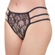 Трусики-чики женские кружевные на регуляторах Felisiya Lingerie Черный 207-170т One Size - изображение 1