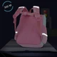 Школьный рюкзак,портфель 1-2 класс для девочек мягкая спинка ZMbaby Розовый Единорог, высота 32см + 3D пенал - изображение 7