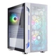 Корпус SilverStone FARA FAH1MW-PRO без БП 1xUSB 3.0 2xUSB 2.0 mATX ARGB fan пластик сталь закаленное стекло белый - изображение 1