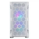 Корпус SilverStone FARA FAH1MW-PRO без БП 1xUSB 3.0 2xUSB 2.0 mATX ARGB fan пластик сталь закаленное стекло белый - изображение 2