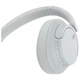 Навушники Over-ear Sony WH-CH720N BT 5.2, ANC, SBC, AAC, Wireless, Mic, Білий - изображение 5