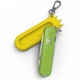 Чохол Victorinox силіконовий для Classic Colors 58мм 1-2 шари Жовтий (1049-Vx40450) - зображення 3