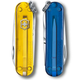 Нож Victorinox Classic SD Ukraine 58 мм/7 функций/желто-синий прозрачный - изображение 6