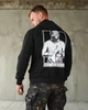 Чоловіче патріотичне худі Kill The Russian 2XL чорне (88649) - зображення 5