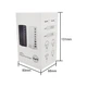 Настільний USB зарядний пристрій хаб 8в1 240W GaN White (4*USB Type-C, 4*USB Type-A, швидка зарядка) - зображення 5