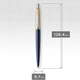 Ручка кулькова Parker JOTTER Royal Blue GT BP 14 132 - зображення 3