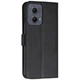Чохол-книжка з застібкою UniCase Jet Cover для Motorola Moto G85 - Black - зображення 5
