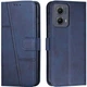 Чохол-книжка з застібкою UniCase Jet Cover для Motorola Moto G85 - Sapphire - зображення 1