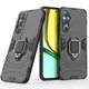 Чехол с подставкой Deexe Hybrid Case для Realme C65 - Black - изображение 1