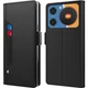 Чохол-книжка Deexe Eclipse Wallet для ZTE Nubia Music - Black - зображення 1