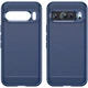 Силіконовий (TPU) чохол UniCase Carbon для Google Pixel 9 / 9 Pro - Blue - зображення 2