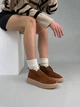 Женские лоферы ShoesBand Рыжие натуральная замша 40 (26 см) (S22001-1д) - изображение 1