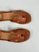 Босоніжки жіночі ShoesBand Руді натуральна шкіра 41 (26,5 см) (S39061-1) - зображення 7