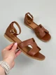 Босоніжки жіночі ShoesBand Руді натуральна шкіра 41 (26,5 см) (S39061-1) - зображення 9