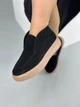 Лофери жіночі зимові ShoesBand Чорні натуральна замша 38 (24,5 см) (S22001-3з) - зображення 4