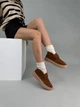 Женские лоферы ShoesBand Рыжие натуральная замша 37 (24 см) (S22001-1д) - изображение 2
