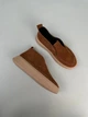 Женские лоферы ShoesBand Рыжие натуральная замша 37 (24 см) (S22001-1д) - изображение 6