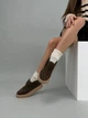 Женские лоферы ShoesBand Коричневые натуральная замша 41 (26,5 см) (S22001д) - изображение 3