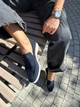 Жіночі лофери ShoesBand Темно-сині натуральна замша 41 (27 см) (S98041) - зображення 4