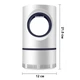 Ловушка BauTech лампа от комаров USB 21.5 см Белый (1012-236-01) - изображение 3