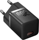 Ładowarka sieciowa Baseus GaN5 Fast Charger 1C 30W EU + Data Cable Type-C to Typ-C 100W Black (P10110902113-00) - obraz 4