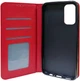 Чехол-книжка для смартфона DM Book Case Leather для Motorola Moto G32 Red (2000985315159) - изображение 2