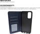 Чехол-книжка для смартфона DM Book Case Leather для Motorola Moto G32 Blue (2000985315142) - изображение 7