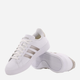 Sneakersy damskie z eko skóry adidas Grand Court 2.0 GW9215 37.5 Biały/Perłowy (4065426180831) - obraz 4