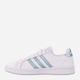 Sneakersy damskie skórzane adidas Grand Court H00698 36.5 Biały/Szary (4064047557015) - obraz 2