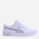 Sneakersy damskie skórzane Puma Carina 2.0 389387-02 37.5 Biały/Srebrny (4065452685126) - obraz 1