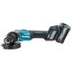 Акумуляторна кутова шліфмашина Makita XGT 40 V MAX GA 023 GM 201 2 акб 4Ah, з/п, кейс (GA023GM201) - зображення 4