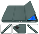Чехол-книжка CDK для Apple iPad Air 11" M4 2026 | Экокожа силикон Smart Case Слот Стилус (011190) (green) - изображение 3