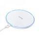 Бездротовий зарядний пристрій HOCO CW6 Pro Easy 15W charging wireless fast charger кругла бездротова зарядка чорна - зображення 1