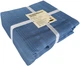 Плед-покрывало Zastelli Blue Waffle 160х220 см Вафельный Хлопок (2500001001580) - изображение 2