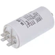 Пусковой конденсатор для стиральной машины CBB60 18uF 450V 40x70mm (под гайку, 4 клеммы) - изображение 1