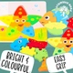 Дерев'яна розвиваюча іграшка монтессорі Головоломка-пазл Jaques of London Sea Animal Puzzle - зображення 6