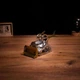 Коллекционная модель-конструктор Metal Time Graceful CAT Бульдозер механический двухцветный (MT073) - изображение 2