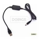 Сетевой адаптер CARPRIE DR-E18 USB "имитатор батареи" LP-E17 для Canon R8 R10 R50 Kiss 8000D EOS Rebel T6i 800D 9000D - изображение 3