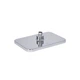 Лейка для верхнего душа Qtap Hlavova 260x180 мм прямоугольная QTHLA107CRM45784 Chrome/Black - изображение 3