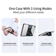 TPU+PC чехол Xundd Stand c усиленными углами для Samsung Galaxy Tab A9 (8.7'') Черный - 00000072227_2 - изображение 3