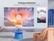 Мультимедійний проектор TOPTRO X6 Full HD 18000 Лм WiFi Bluetooth з динаміками Б/В - зображення 4
