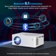 Мультимедийный проектор Akatuo AK-80 HD LED 8500 Лм Wi-Fi Bluetooth с динамиками - изображение 3