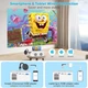 Мультимедийный проектор Akatuo AK-80 HD LED 8500 Лм Wi-Fi Bluetooth с динамиками - изображение 4