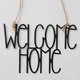 Tabliczka Boltze Home Welcome Home metalowa 26.5 x 18 cm Czarna (4066076284290) - obraz 3