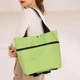 Сумка на колесах складная Portable, 45х40х12 см, Зеленый - изображение 3