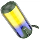 Портативная Bluetooth колонка Borofone BR33 TWS с LED подсветкой в темно-зеленом цвете для прослушивания музыки на улице и дома - изображение 1