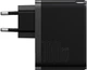 Сітчастий зарядний пристрій Baseus GaN5 Pro Fast Charger Type-C+USB 100W EU Black (CCGP090201) - зображення 2