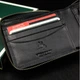 Мужской кожаный кошелек Visconti HT14 Camden (Black) - изображение 10